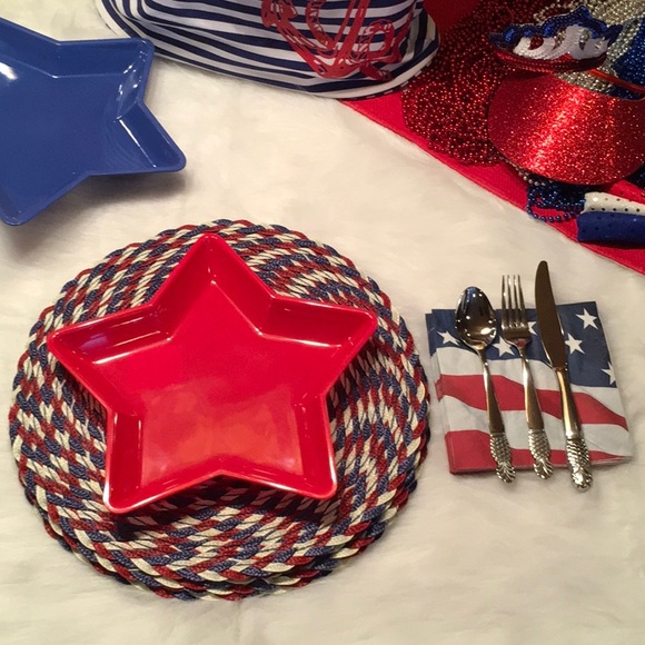 🇺🇸 4th of July 🇺🇸  15 Inch Round Placemats. 🇺🇸 Set of 4 🇺🇸 - Picture 8 of 13